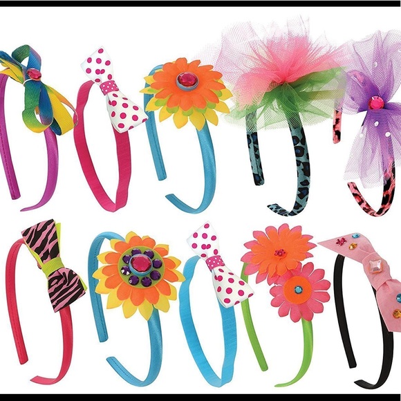 NEW 134 Pieces - Creative Headbands Kit Interactive great to develop creativity - Picture 2 of 5